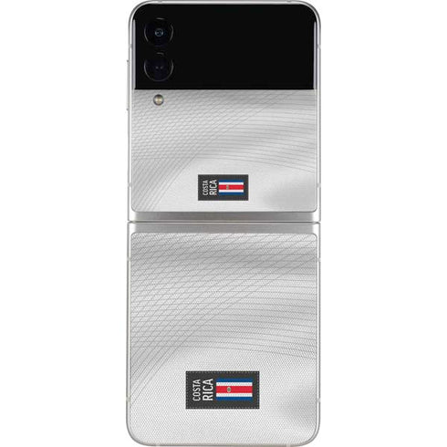 Costa Rica Soccer Flag Galaxy Z Flip3 5G Skin